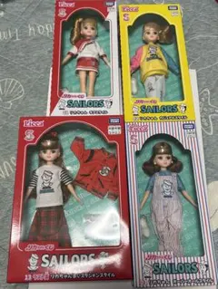 リカちゃんくじ 上位賞 人形 フルコンプ セット　セーラーズ　くじ　一番くじ