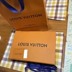 【空箱・ショッパー】ルイヴィトン ギフトボックス　オレンジ