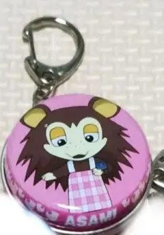 2006年　劇場版　どうぶつの森　マンマル缶 劇場版 どうぶつの森 マンマル缶 ビアンカ キーホルダー 2006年当時物