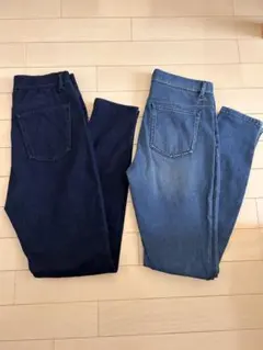 ユニクロレディースMサイズスキニー2枚セットのサムネイル