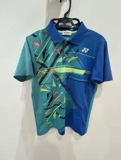 YONEX ポロシャツ 青 緑 グラフィック