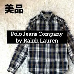 90s Polo Jeans Company ラルフローレン チェックシャツ M