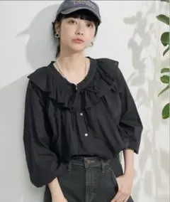フリークスストア フリルシャツ