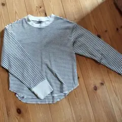 OMNES ストライプ 長袖カットソー