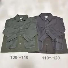 チャオパニックティピー　ミリタリー　ジャケット　兄弟　100 110 120