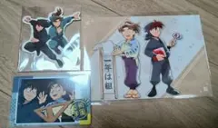 忍たま乱太郎　土井半助　山田利吉　ポストカード　カラオケの鉄人　シール