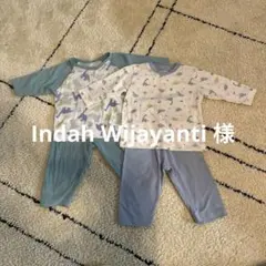 西松屋　恐竜柄ベビーパジャマセット 70cm