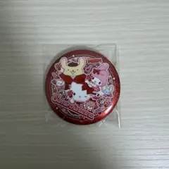 サンリオ キラキラBIG缶バッジ ハローキティ マイメロディ ポムポムプリン