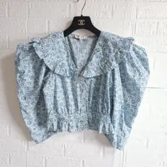 Sea New York Ruffle Top フリル フラワー ブラウス - メルカリ