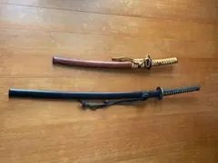 模造刀 2本セット 時代劇 コスプレ 観賞用のサムネイル