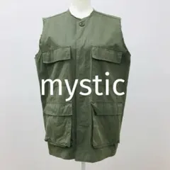 mystic ミスティック 2WAY ベスト ジレ ミリタリー オリーブ