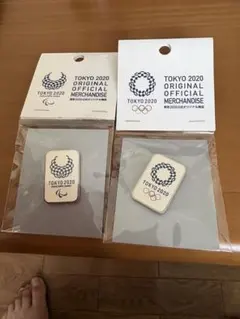 NEC 東京2020 ゴールドパートナー記念品 2個セット - メルカリ