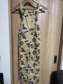 スーパーマリオ オーバーオール ベージュ