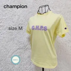 チャンピオン トップス 半袖 ロゴ Tシャツ カットソー イエロー系 サイズMのサムネイル