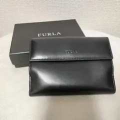 ☆watarusan1110様☆専用 FURLA ブラック レザー 長財布 - メルカリ