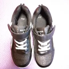 【美品】キッズスニーカー 20.0cm ブラック ラメ キラキラ