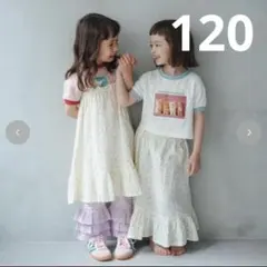 しまむらsoftcheese 小花柄ワンピース キャミワンピース