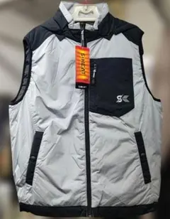 フード付きベスト ベスト