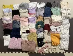 激安大量‼️まとめ売り‼️ 47点＋おまけ　60〜95㎝　女の子　送料無料