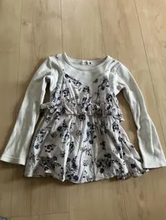 bransles 花柄 長袖カットソー 110