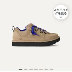 【新品】UGG Lo Lowmel スニーカー Sand Regal Blueのサムネイル