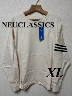 【adidas】NEUCLASSICS 長袖Tシャツ XL ワンダーホワイト