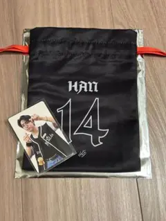 StraykidsVR会場限定特典トレカ巾着セットハン dominATE HAN