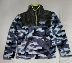 迷彩柄フリースジャケット 150サイズ