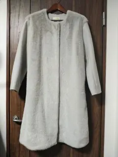 最終値下げ【BEAMS HEART】ファー✕メルトンコート