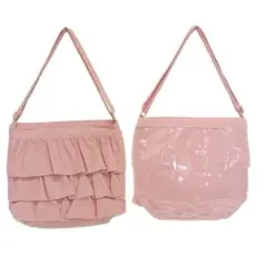 【匿名発送】ザッカマート 痛バ ショルダー フリル ピンク A4 A3