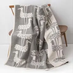 KLIPPAN organic cotton ブランケット 140✖️180のサムネイル