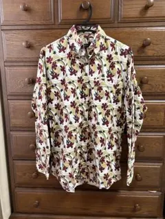 BURBERRY BLACK LABEL 花柄シャツ サイズ3