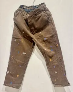 XLARGE ペイント柄 ワークパンツ