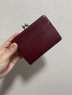 お値下げ！財布　二つ折り　がま口タイプ