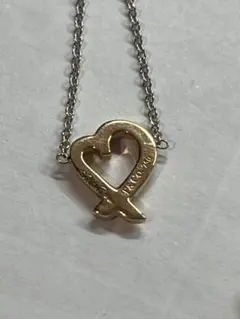 Tiffany & Co. ラビングハート ネックレス K18 42cmのサムネイル