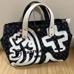 CASTELBAJAC ロゴトートバッグ ブラック