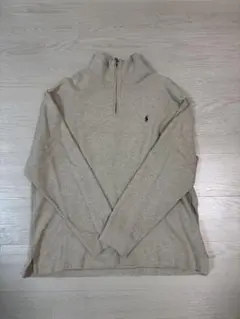 Polo by Ralph Lauren ハーフジップ XL ベージュ