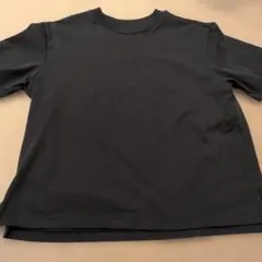 UNIQLO エアリズム　ブラック 半袖Tシャツ XL