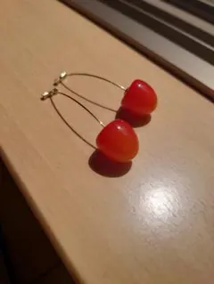 【値下げ】ピアス　さくらんぼ　チェリー　アクセサリー