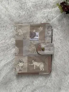 ネコ柄マルチケース・お薬手帳ケース・母子手帳ケース・通帳ケース