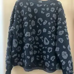 niko and... レオパード柄 スウェット F