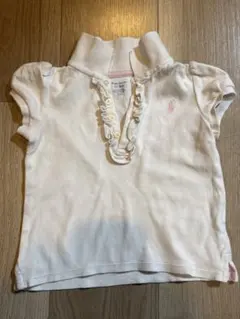 Ralph Lauren フリル付きポロシャツ 2T