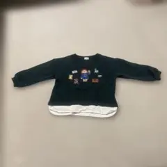 グリーントレーナーパディントン刺繍デザインのサムネイル