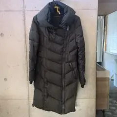 【NEXT】カーキグレー ロングダウンジャケット