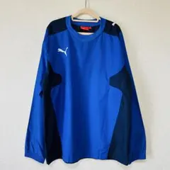 PUMA サッカー ピステ 長袖 ブルー Mサイズのサムネイル
