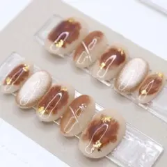 秋ネイル ネイルチップ