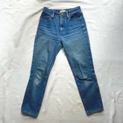 ヤヌーク×金子綾　限定　デニムパンツ　インディゴ　W23 美品