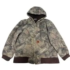 Carhartt リアルツリー アクティブジャケット　パーカー　キルティング　L