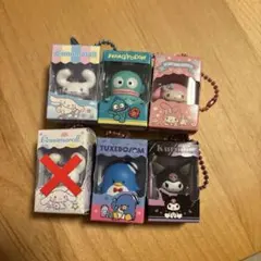 サンリオキャラクターズ　チョコボックス　5点