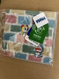ドラえもん ミニタオル ハンカチ REBORN COTTON